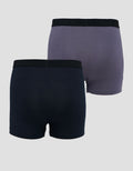 Cole 2Pk ElasticmWb Rayon Solid Crelana Boxer Pria