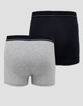 Cole 2Pk Boxer Elastic Wb Rayon Deboss Logo Celana Boxer Pria