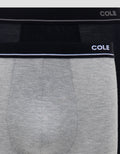 Cole 2Pk Boxer Elastic Wb Rayon Deboss Logo Celana Boxer Pria