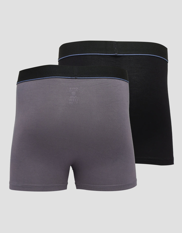 Cole 2Pk Center Logo Underline Boxer Pria