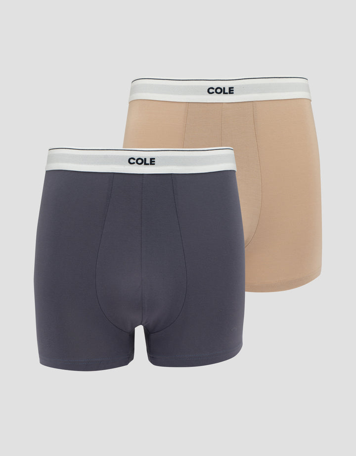 Cole 2Pk W/Center Highlight Celana Boxer Pria
