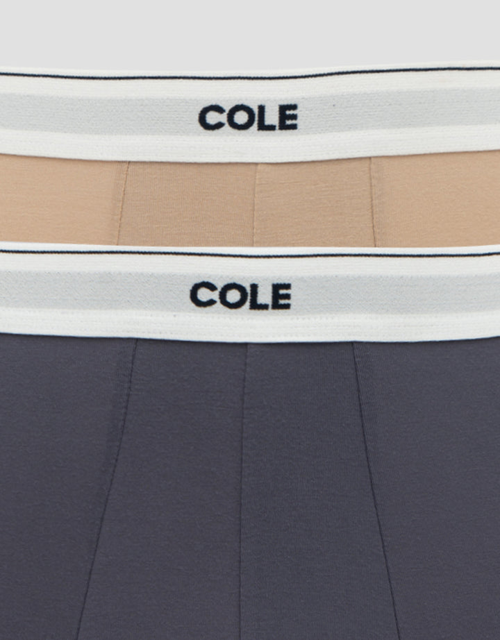 Cole 2Pk W/Center Highlight Celana Boxer Pria