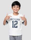 Little M 3/4 T-Shirt Best Kicker Kaos Anak Laki-laki