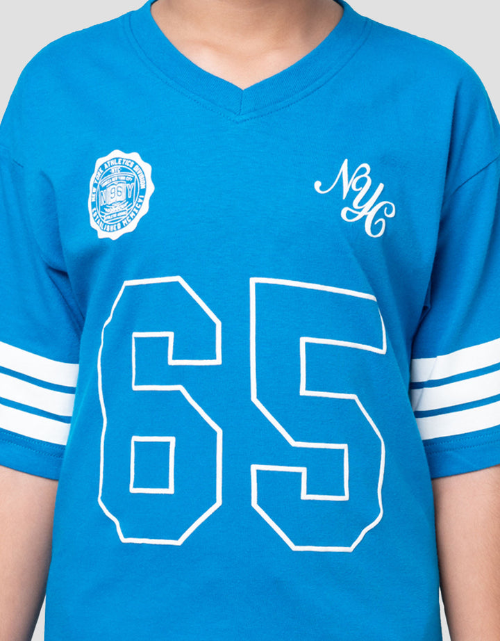 Little M 3/4 T-Shirt 65 Nyc Kaos Anak Laki-laki