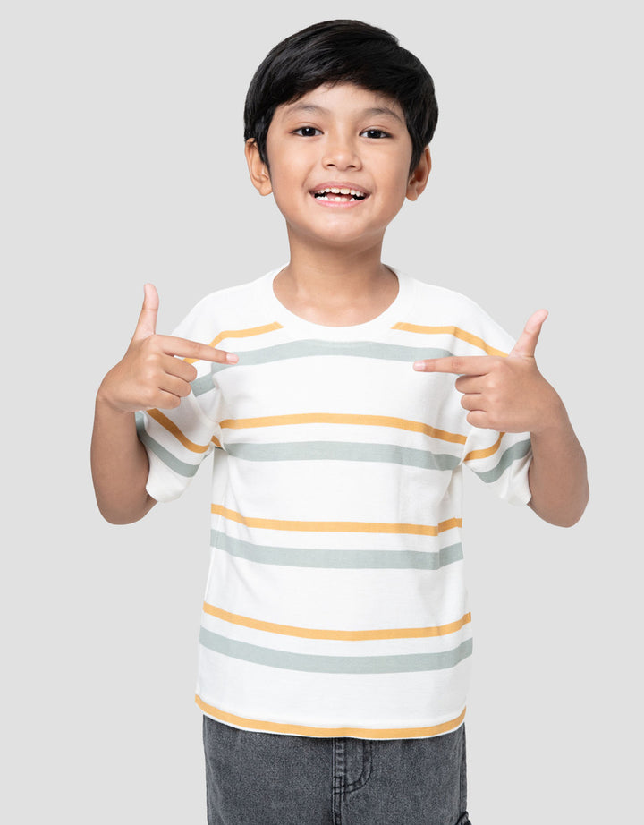 Little M Tr Balik Slr 2 Warna Kaos Oversize Anak Laki-laki