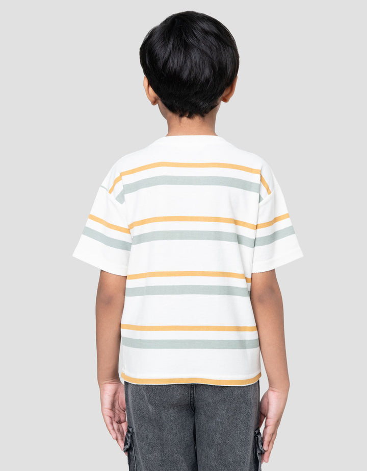 Little M Tr Balik Slr 2 Warna Kaos Oversize Anak Laki-laki