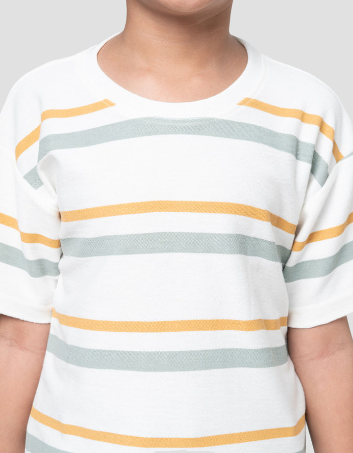Little M Tr Balik Slr 2 Warna Kaos Oversize Anak Laki-laki