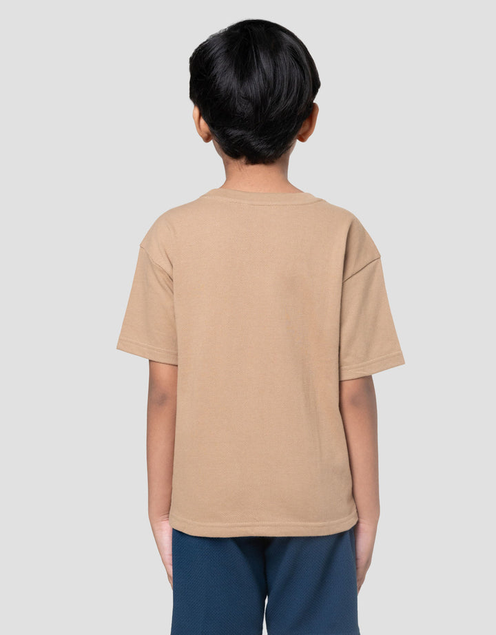 Little M Tex Slr Miring Kaos Oversize Anak Laki-laki