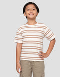 Little M Tex Salur Besar Kaos Oversize Anak Laki-laki