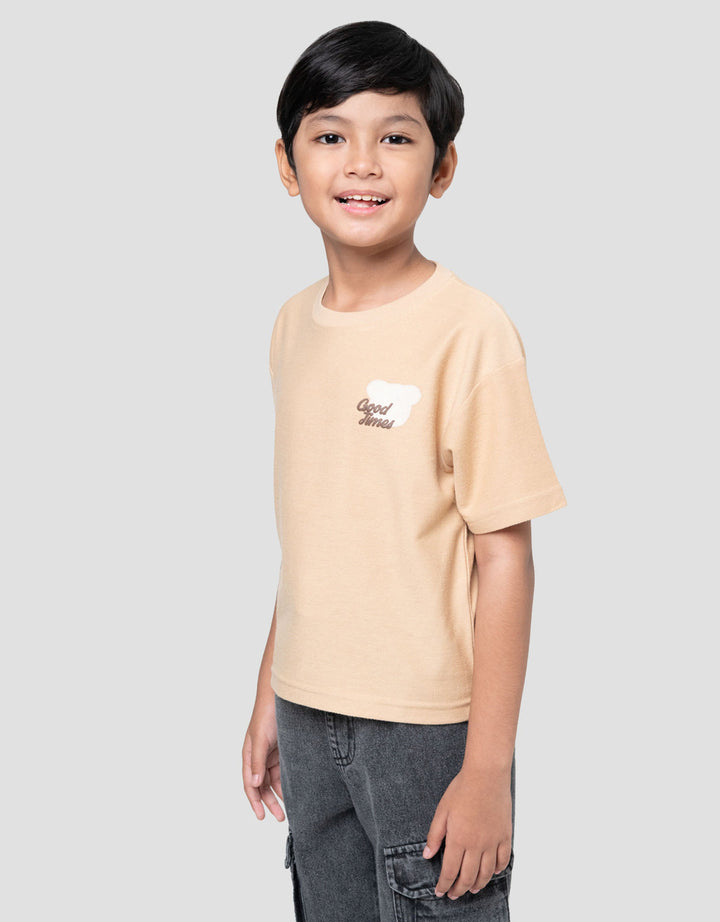 Little M Terry Bear G.Times Kaos Oversize Anak Laki-laki