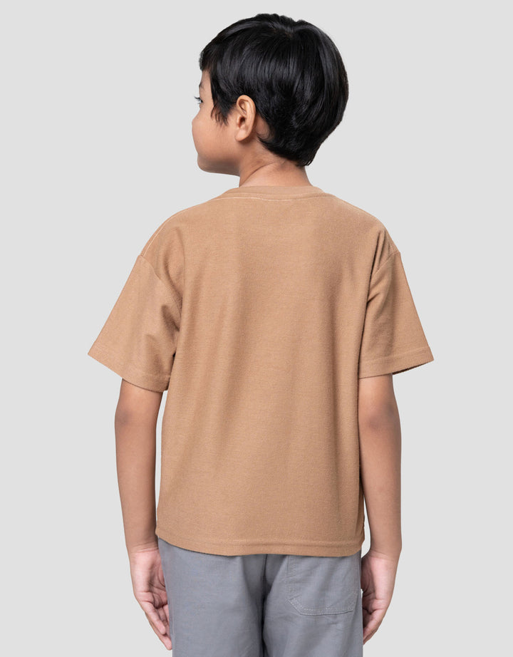 Little M Terry Bear Myself Kaos Oversize Anak Laki-laki