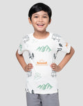 Little M Print Outdoor Adv Kaos Anak Laki-laki
