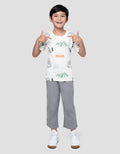 Little M Print Outdoor Adv Kaos Anak Laki-laki