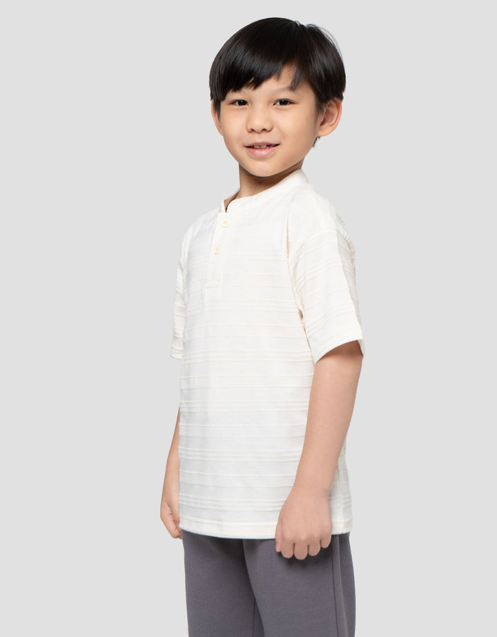 Little M Henley  Kaos Lengan Pendek Anak Laki-Laki
