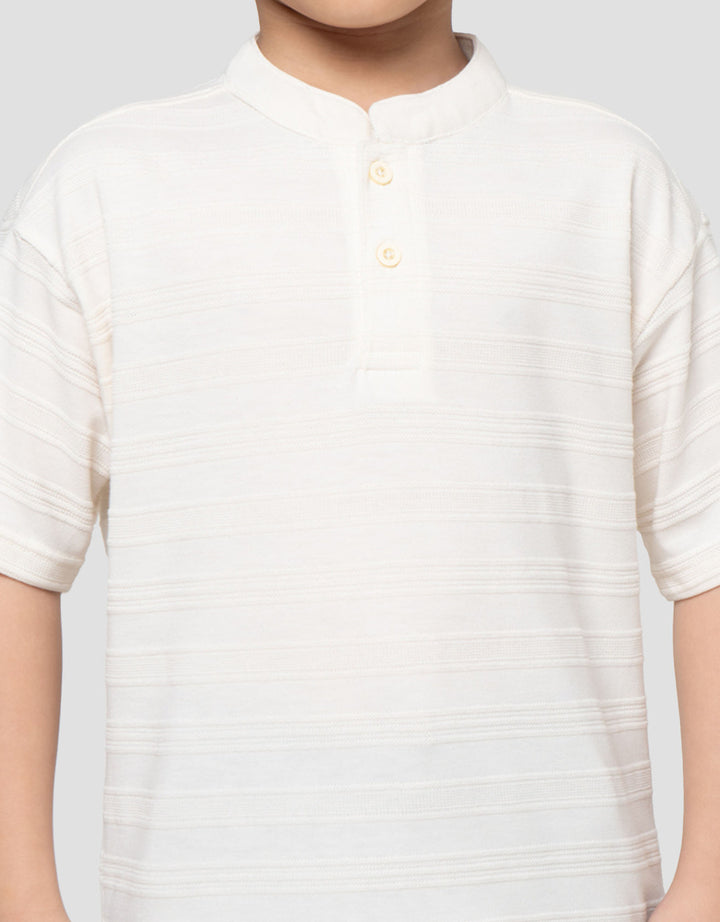 Little M Henley  Kaos Lengan Pendek Anak Laki-Laki