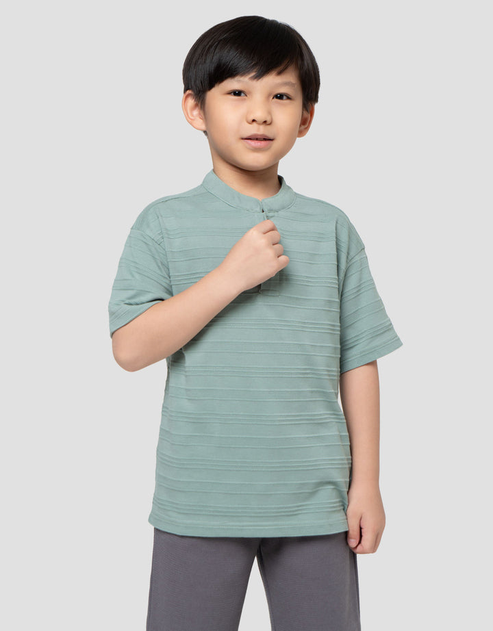 Little M Henley  Kaos Lengan Pendek Anak Laki-Laki