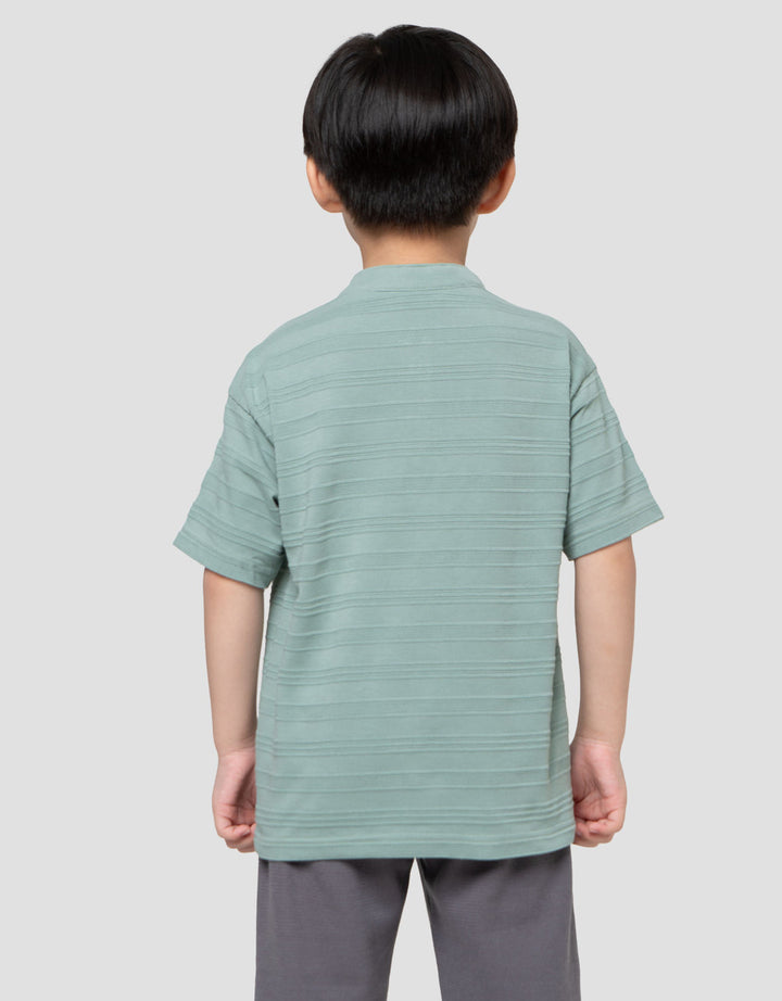 Little M Henley  Kaos Lengan Pendek Anak Laki-Laki