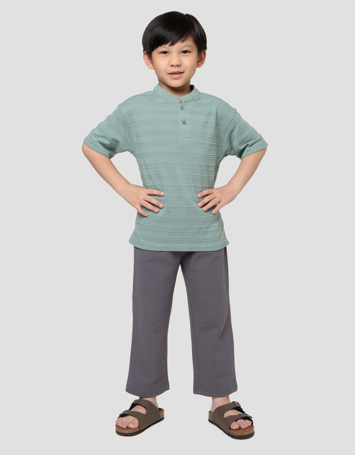 Little M Henley  Kaos Lengan Pendek Anak Laki-Laki