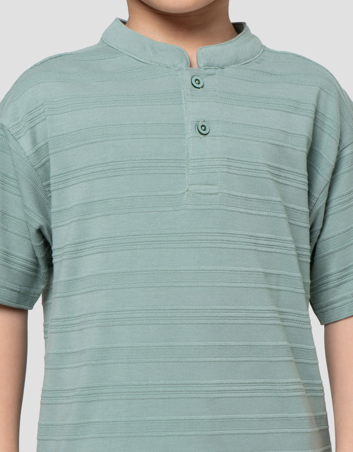 Little M Henley  Kaos Lengan Pendek Anak Laki-Laki