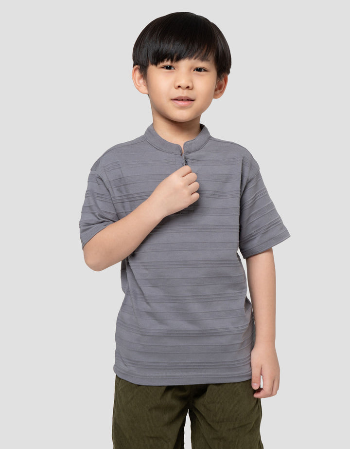 Little M Henley  Kaos Lengan Pendek Anak Laki-Laki
