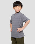 Little M Henley  Kaos Lengan Pendek Anak Laki-Laki