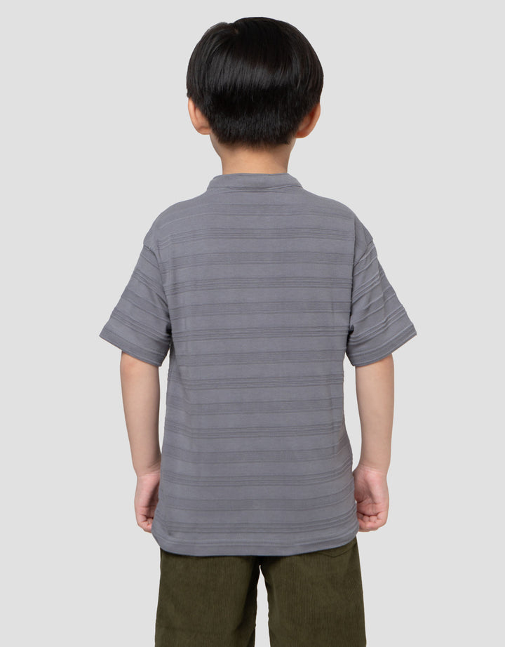 Little M Henley  Kaos Lengan Pendek Anak Laki-Laki