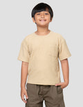 Little M Textured Kaos Lengan Pendek Anak Laki-Laki