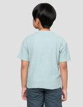 Little M Textured Kaos Lengan Pendek Anak Laki-Laki
