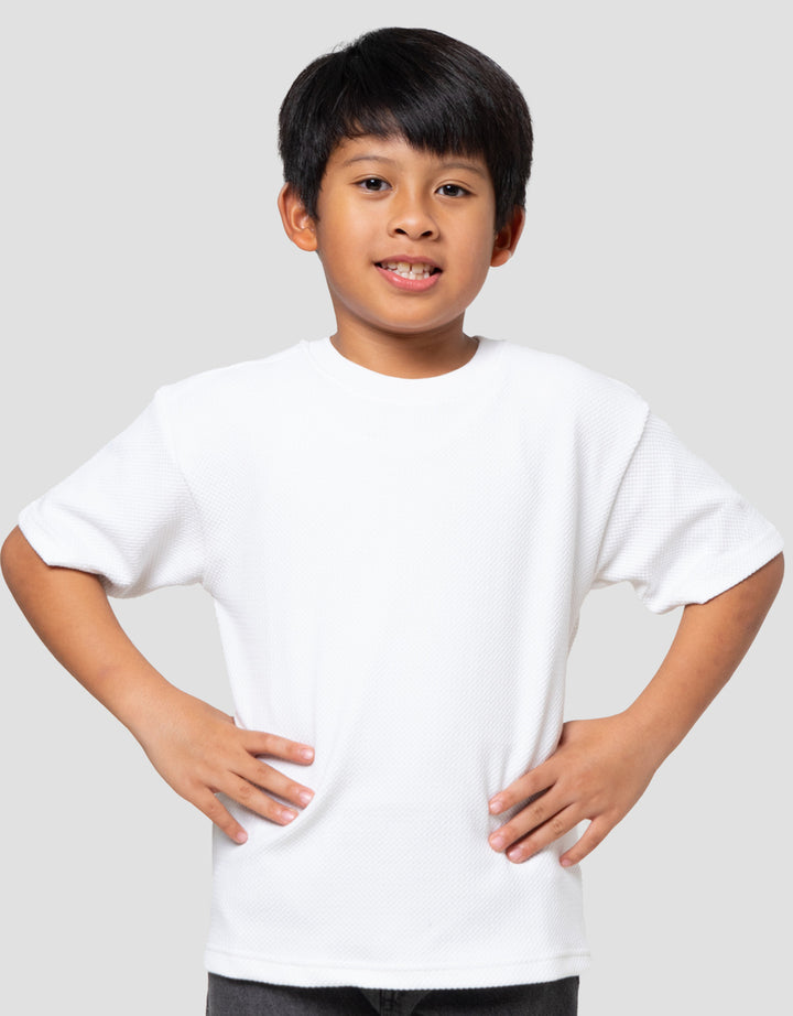 Little M Tex Pique Kaos Oversize Anak Laki-laki