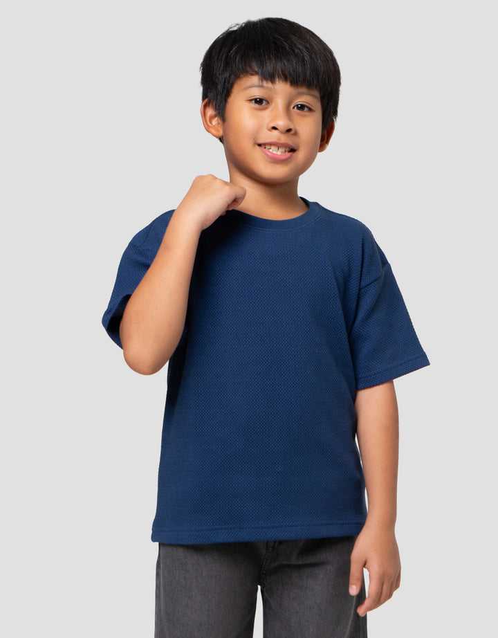 Little M Tex Pique Kaos Oversize Anak Laki-laki