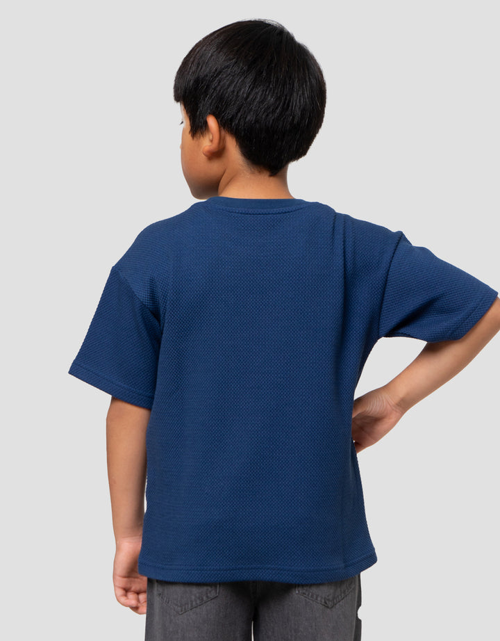 Little M Tex Pique Kaos Oversize Anak Laki-laki