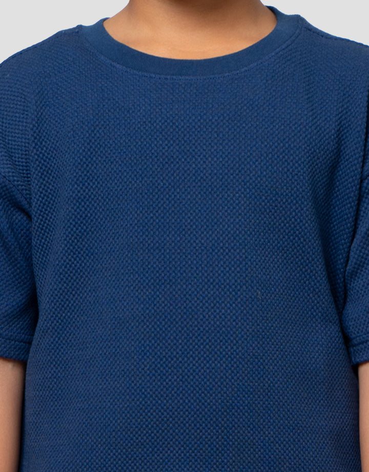 Little M Tex Pique Kaos Oversize Anak Laki-laki