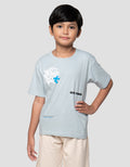 Little M Ov Tr Blkg Built Stand Kaos Anak Laki-laki