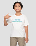 Little M Ride Waves Kaos Oversize Anak Laki-laki