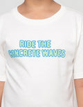 Little M Ride Waves Kaos Oversize Anak Laki-laki
