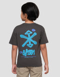 Little M Graffiti Kaos Oversize Anak Laki-laki