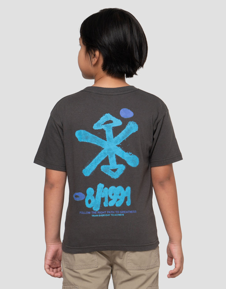 Little M Graffiti Kaos Oversize Anak Laki-laki