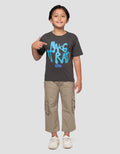 Little M Graffiti Kaos Oversize Anak Laki-laki