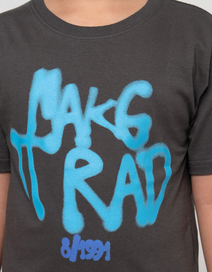 Little M Graffiti Kaos Oversize Anak Laki-laki