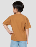 Little M Henley Ktg Texture Kaos Anak Laki-laki