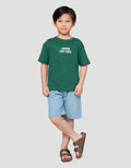 Little M London Print Kaos Oversize Anak Laki-laki