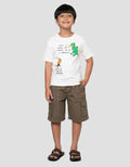 Little M Dino Dragon Kaos Anak Laki-laki