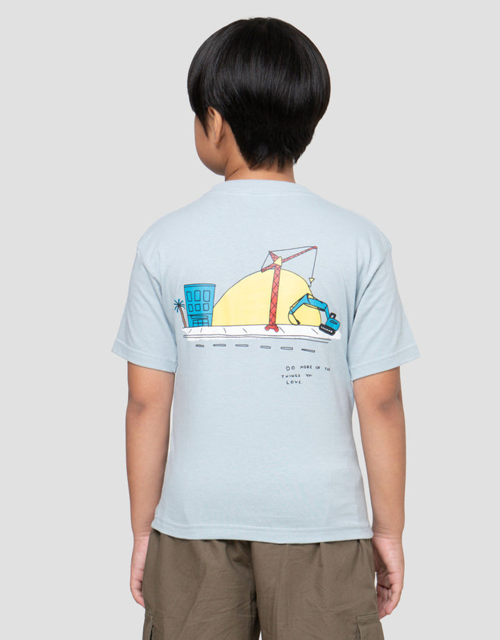 Little M Crowing Dig Kaos Anak Laki-laki