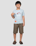Little M Crowing Dig Kaos Anak Laki-laki