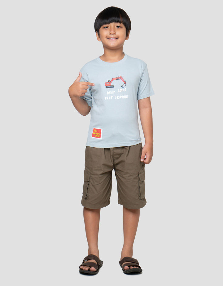 Little M Crowing Dig Kaos Anak Laki-laki