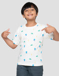Little M Print Best Dino Kaos Anak Laki-laki