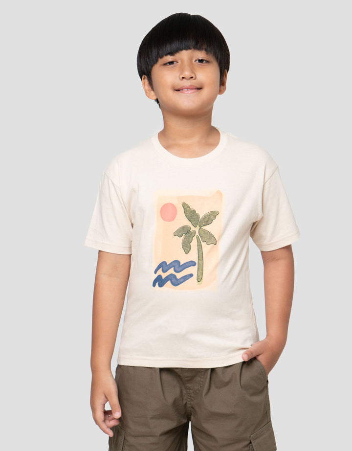 Little M OV Pantai Kaos Anak Laki-laki
