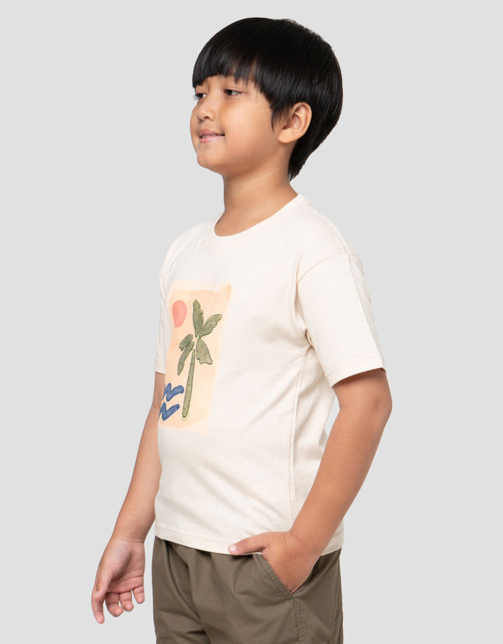 Little M OV Pantai Kaos Anak Laki-laki