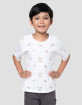 Little M Full Print Bear Kaos Anak Laki-laki