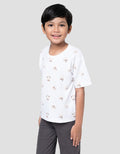 Little M Full Print Bear Kaos Anak Laki-laki